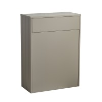 Tetbury 600mm WC Back to Wall Unit - Taupe (SK14114)
