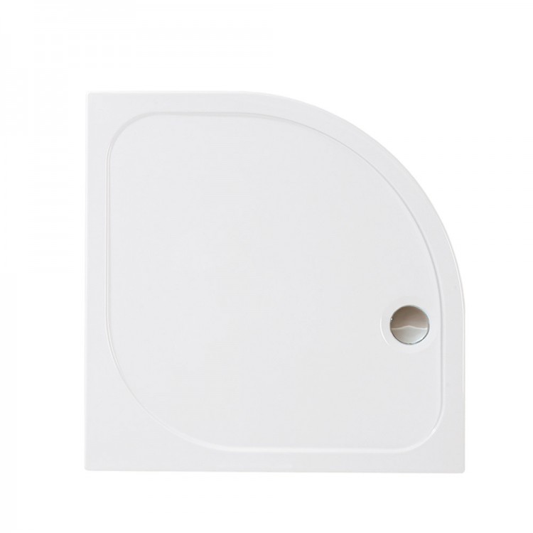 Merlyn MStone Quad Shower Tray 800mm - White (D80Q)