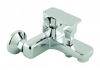 Vado Phase Exposed Bath Shower Mixer Single Lever Wall Mounted Without Shower Kit - chrome (PHA-123-CP)