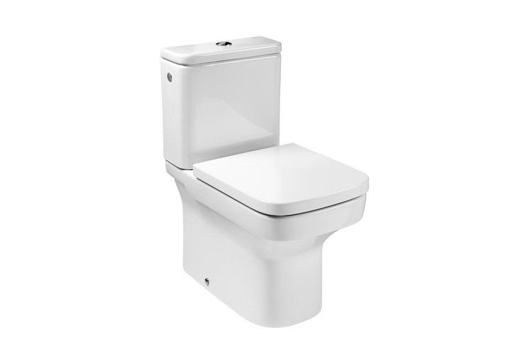 Roca Dama-N Compact Close-Coupled WC Pan (Back-To-Wall) - White (34278W000)