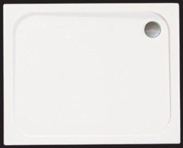 Merlyn MStone Rectangular Shower Tray 1000 x 800mm - White (D108RT)