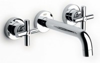 Roca Loft &frac12- Turn Built-In Mixer For Basin With 155mm Spout - Chrome (5A4543C00)