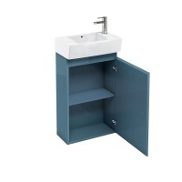 Britton - Aqua Cabinets 305mm Floorstanding Vanity unit - Ocean - Compact Range (R40O-CR-1975)