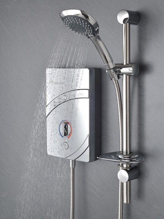 Vade 10.5kw Chrome Electric Shower (15613)