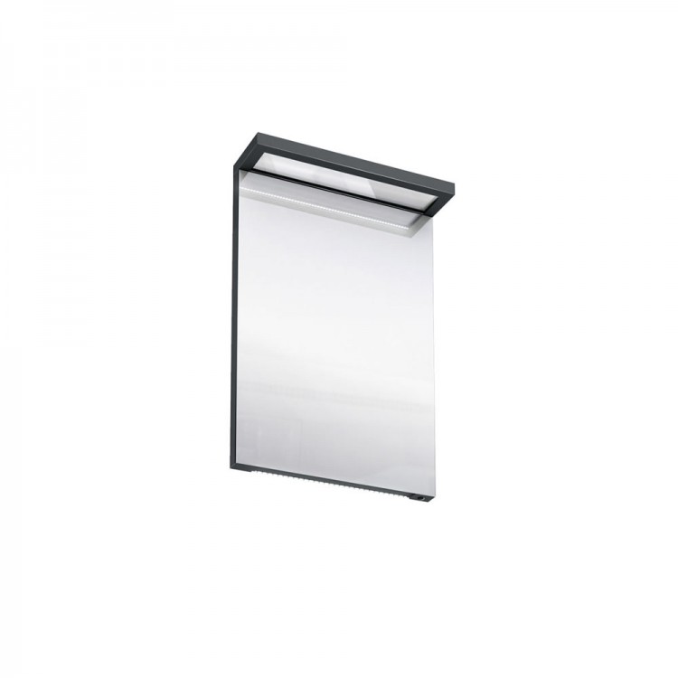 Britton - Aqua Cabinets 500mm illuminated mirror - LED - Black (M10B)
